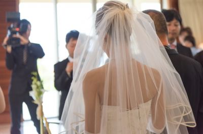 結婚式の花嫁